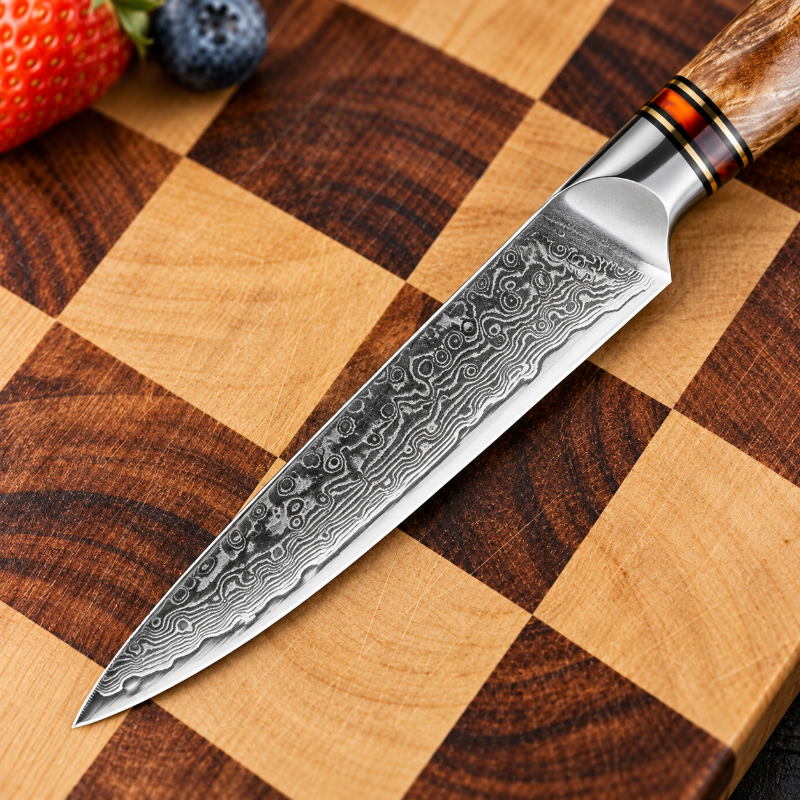 Couteau Damascus Cuisine