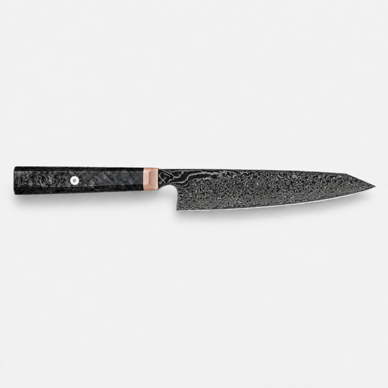 Couteau kiritsuke lame noire Tsukikage