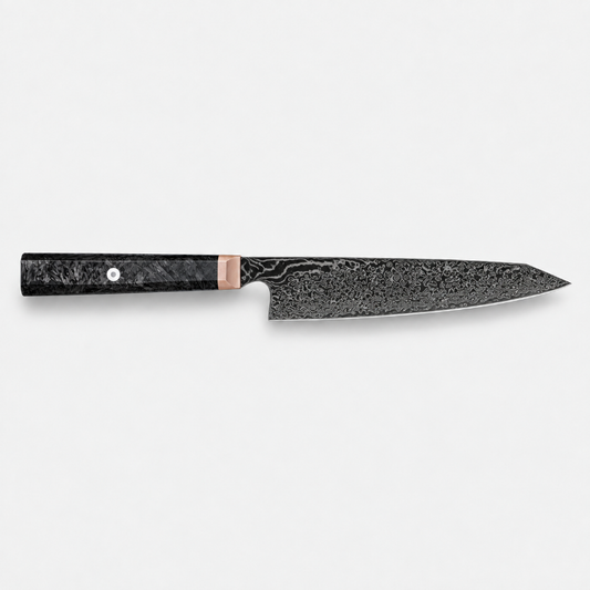 Couteau kiritsuke lame noire Tsukikage