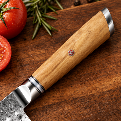 Couteau santoku damas Nagisa