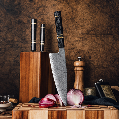 Couteau de chef Kogarashi, profil français