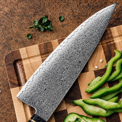Couteau de chef Kogarashi, profil français