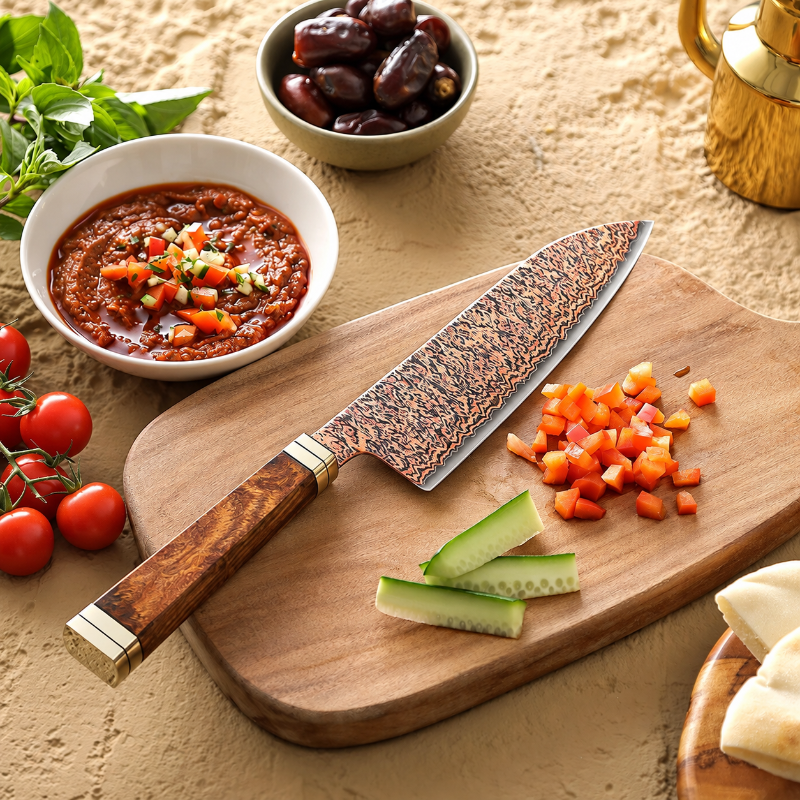 Couteau De Chef Santoku