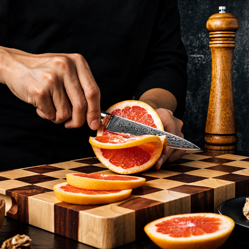 Couteau Damascus Cuisine