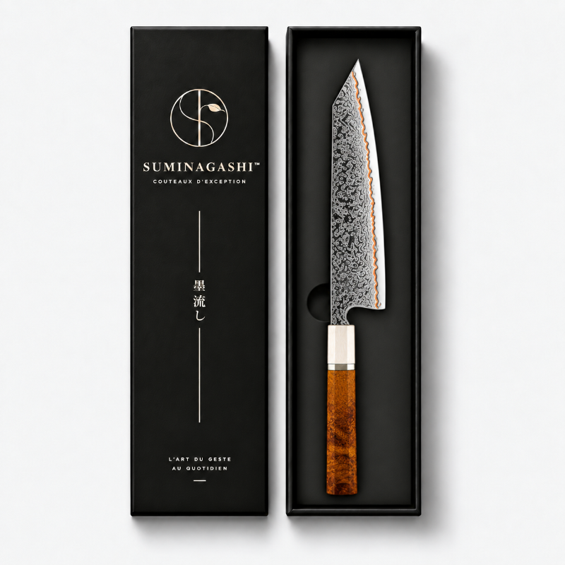 Couteau Kiritsuke Damas 