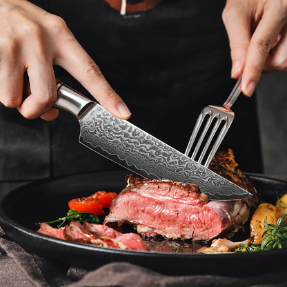Couteau à steak Manche Bois