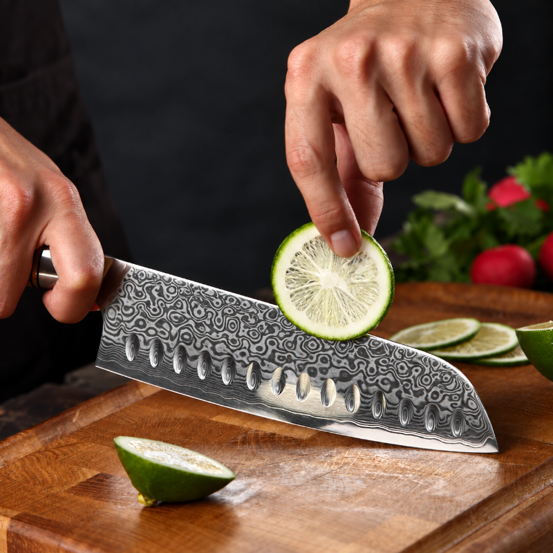 Set De Couteaux De Cuisine Avec Support